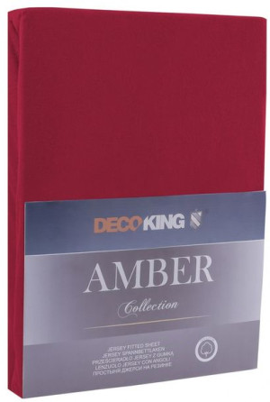 DecoKing Prześcieradło z Gumką 160x200 JERSEY