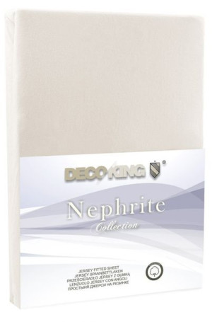 DecoKing Prześcieradło z Gumką 90x200 JERSEY