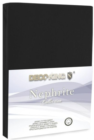 DecoKing Prześcieradło z Gumką 220x200 JERSEY