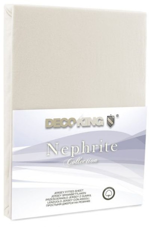 DecoKing Prześcieradło z Gumką 140x200 JERSEY