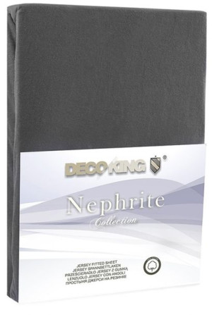 DecoKing Prześcieradło z Gumką 180x200 JERSEY