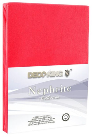 DecoKing Prześcieradło z Gumką 140x200 JERSEY
