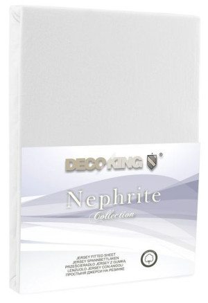 DecoKing Prześcieradło z Gumką 220x200 JERSEY