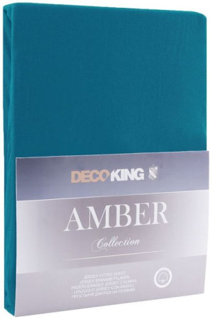 DecoKing Prześcieradło z Gumką 140x200 JERSEY