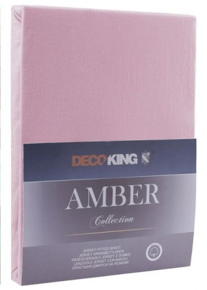 DecoKing Prześcieradło z Gumką 220x200 JERSEY
