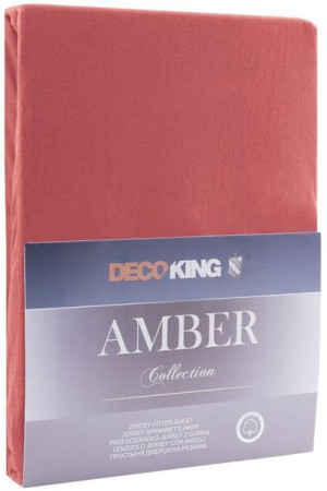 DecoKing Prześcieradło z Gumką 160x200 JERSEY
