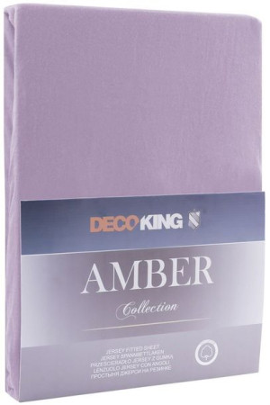 DecoKing Prześcieradło z Gumką 160x200 JERSEY