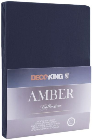 DecoKing Prześcieradło z Gumką 160x200 JERSEY