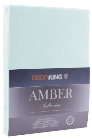DecoKing Prześcieradło z Gumką 180x200 JERSEY