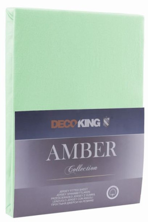 DecoKing Prześcieradło z Gumką 200x200 JERSEY