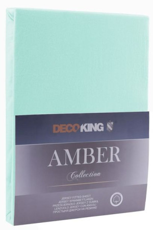 DecoKing Prześcieradło z Gumką 220x200 JERSEY