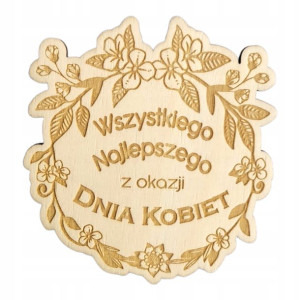 Prezent na DZIEŃ KOBIET dla dziewczynek - magnes