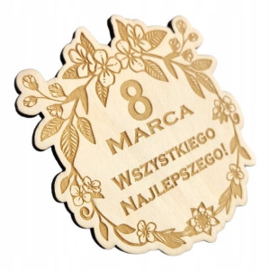 Prezent na DZIEŃ KOBIET dla dziewczynek - magnes