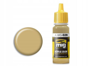 Farba akrylowa Desert sand A.MIG029 AMMO Mig