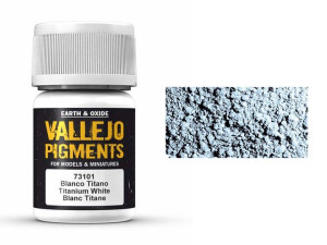 Pigment modelarski Titanium white 73101 Vallejo