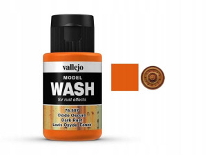 Wash modelarski Dark rust 76507 Vallejo