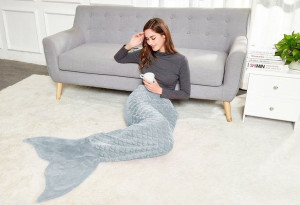 DecoKing Koc Syrenka SIREN STALOWY 140