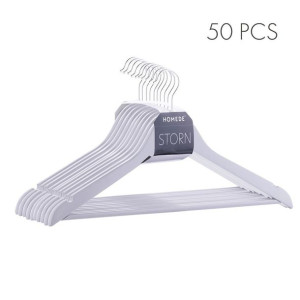 Homede - Wieszak na ubrania STORN GRAPHITE 50PCS
