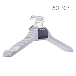 Homede - Wieszak na ubrania LUMA GRAPHITE 50PCS