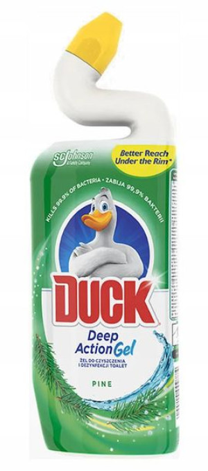 Żel Duck 750l czyszczenie WC leśny zapach