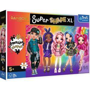 Puzzle 104 el. RAINBOW HIGH Super Shape XL TREFL