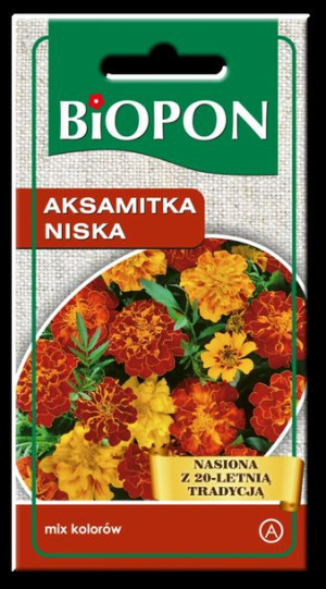 Aksamitka Niska Mieszana Biopon Nasiona