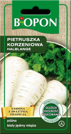 Pietruszka Korzeniowa Halblange Biopon Nasiona