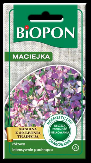 Maciejka Rózowa Biopon Nasiona