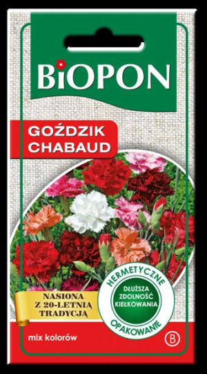 Goździk Chabaud Biopon Nasiona