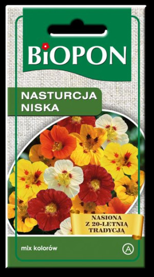 Nasturcja Niska Biopon Nasiona