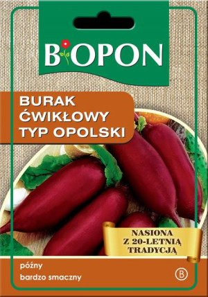 Burak Ćwikłowy Typu Opolski Biopon Nasiona