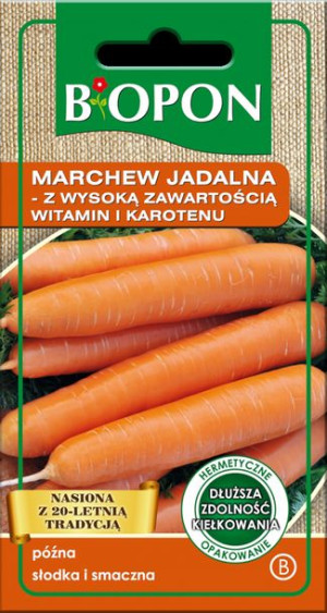 Marchew Z Wysoką Zawaetością Witamin I Karotenu Biopon Nasiona