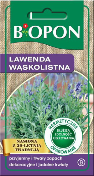 Laweda Wąskolistna Lekarska Biopon Nasiona