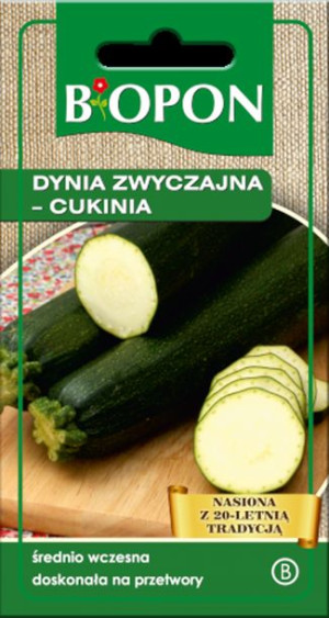 Dynia Zwyczajna Cukinia Biopon Nasiona