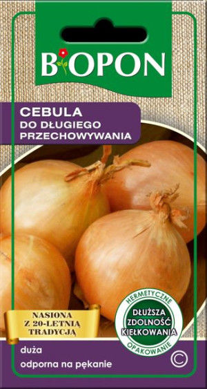 Cebula Do Długiego Przechowywania Biopon Nasiona