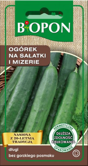 Ogórek Na Sałatki I Mizerie Biopon Nasiona