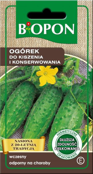 Ogórek Do Kiszenia I Koserwowania 5g Biopon Nasiona