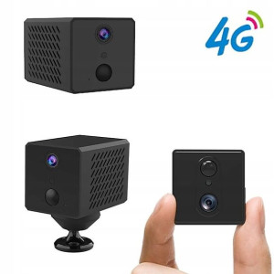 Mini Kamerka Szpiegowska Na Kartę Sim Gsm 4g Lte