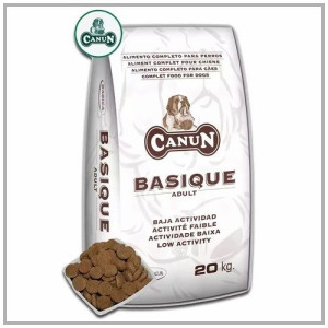 Canun Basique 20 kg. Sucha karma dla psów dorosłych.