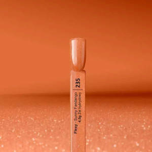 Silcare - Lakier hybrydowy Flexy Sunny Fandango 4,5 g - kolor 235