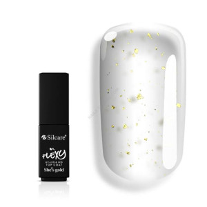 Silcare Flexy Top Coat She's Gold 4,5 g
