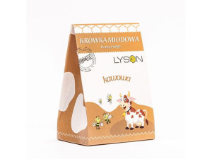 Krówka Miodowa Kawowa 120g Łysoń