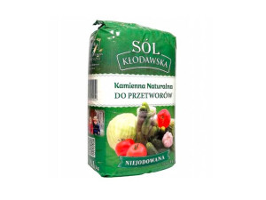 Sól Kłodawska Do Przetworów Niejodowana 1,1kg Kopalnia Kłodawa