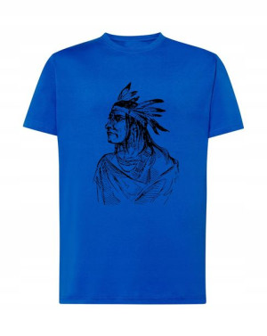 T-Shirt fajna koszulka INDIANIN WÓDZ Rozm.XS