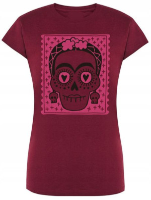 T-Shirt fajny nadruk CZASZKA Día de Muertos r.XXL