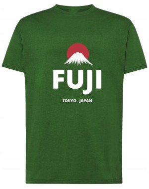 T-Shirt fajny nadruk Góra FUJI Japonia r.4XL