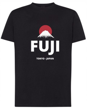 T-Shirt fajny nadruk Góra FUJI Japonia r.5XL