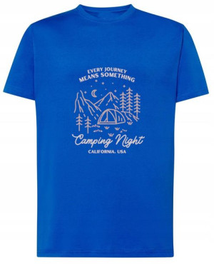 T-Shirt fajny nadruk kemping przygoda Rozm.5XL