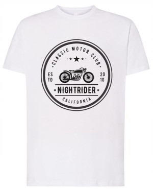 T-Shirt fajny nadruk Klasyk Motor Klub r.XXL