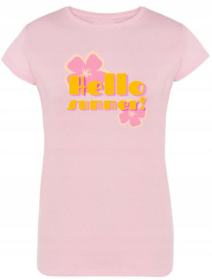 T-Shirt fajny nadruk LATO Hello Summer r.XL